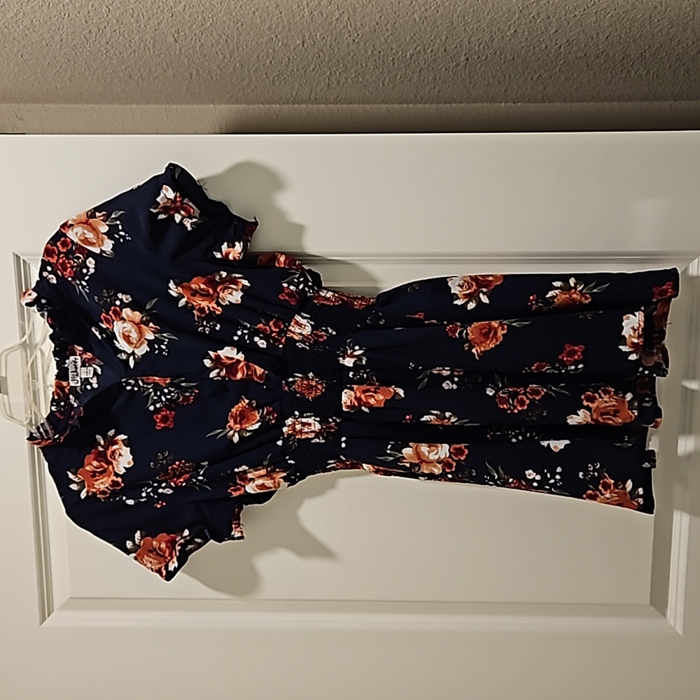 Floral mini dress